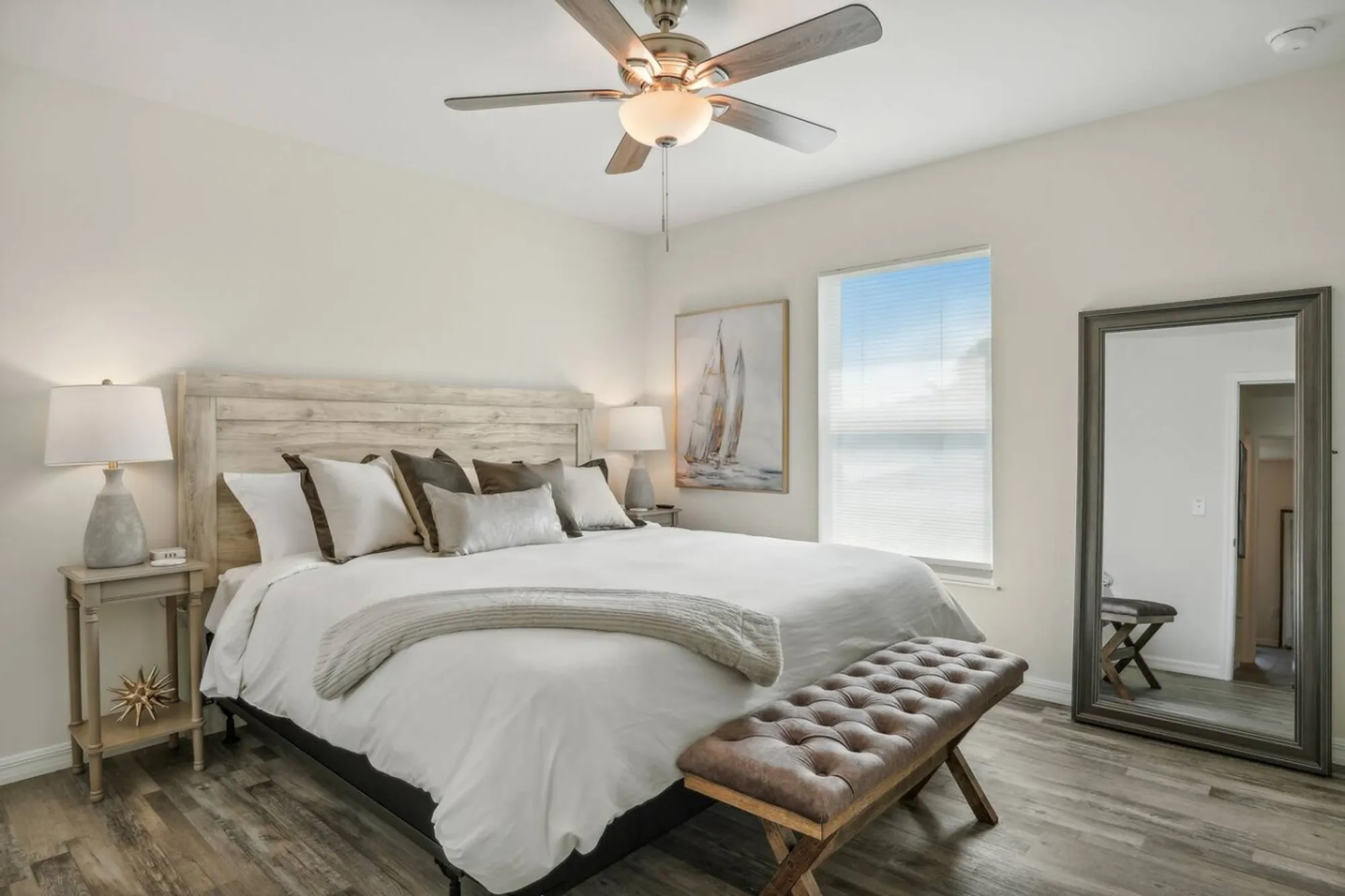 Guest room at Cape House