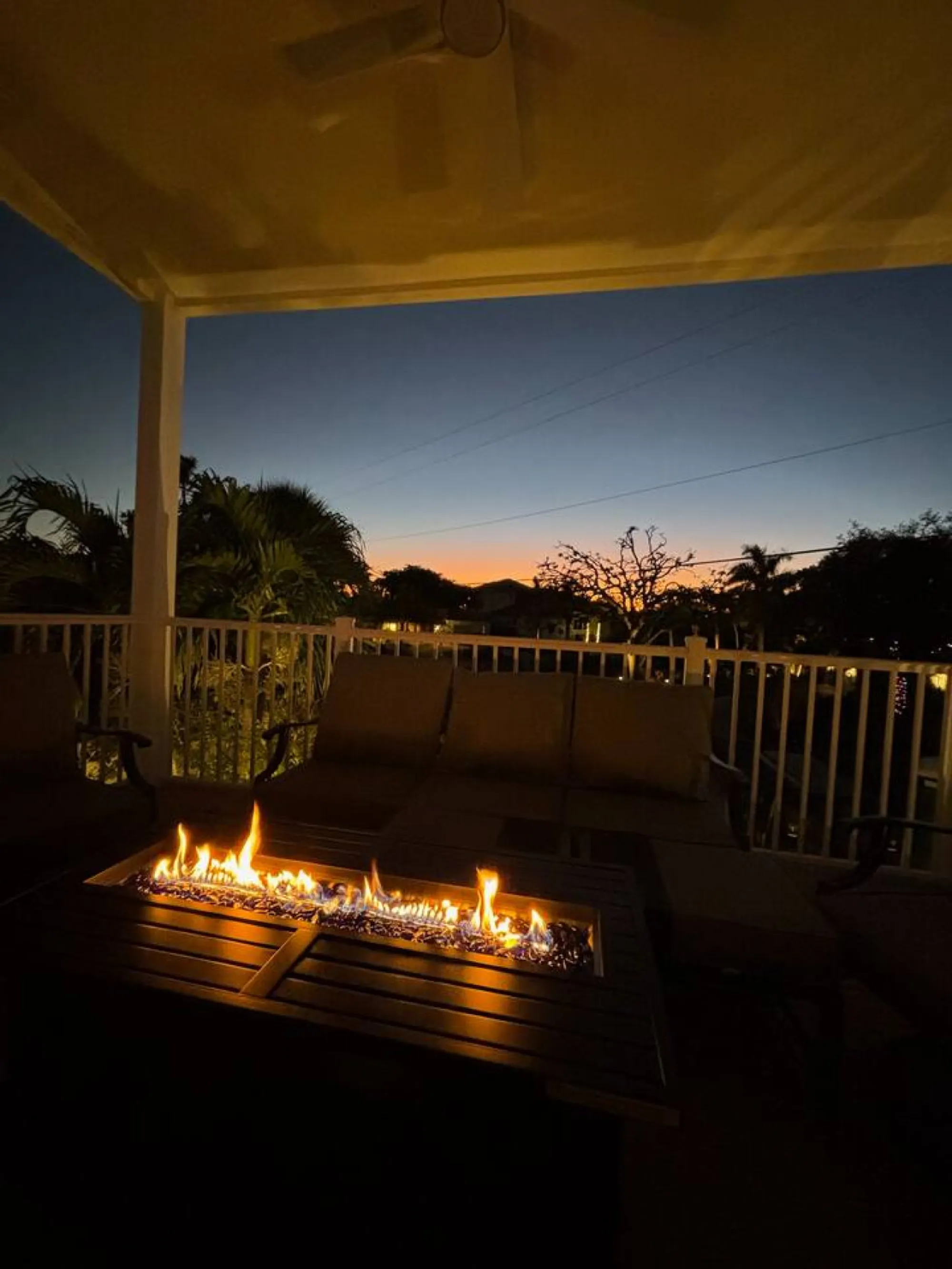 Evening on the deck at Sweetwater