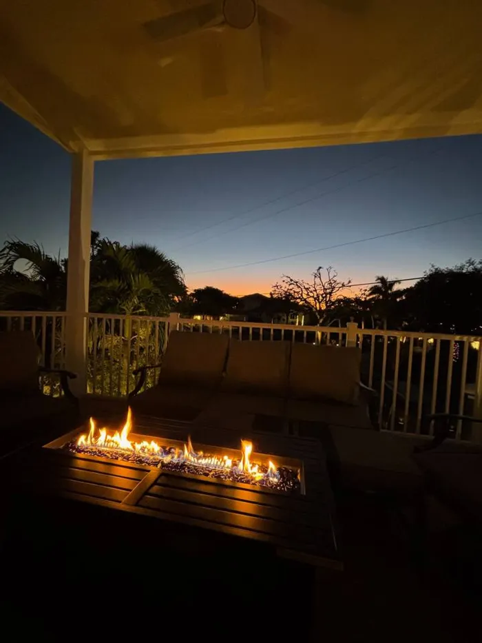 Evening on the deck at Sweetwater