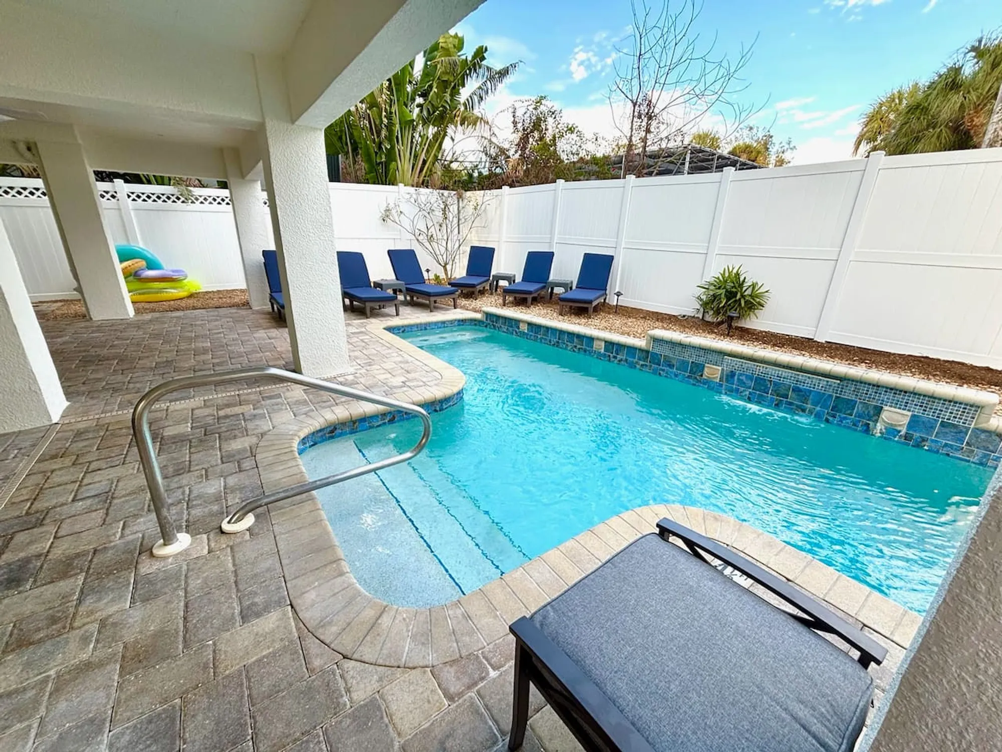 Pool deck at Sweetwater
