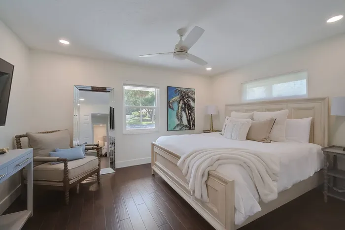 Guest room at Casa Azul