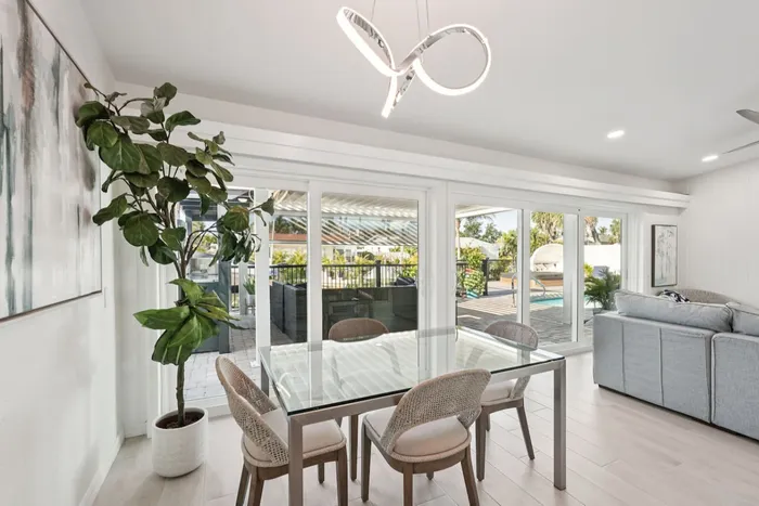 Dining room at Village House